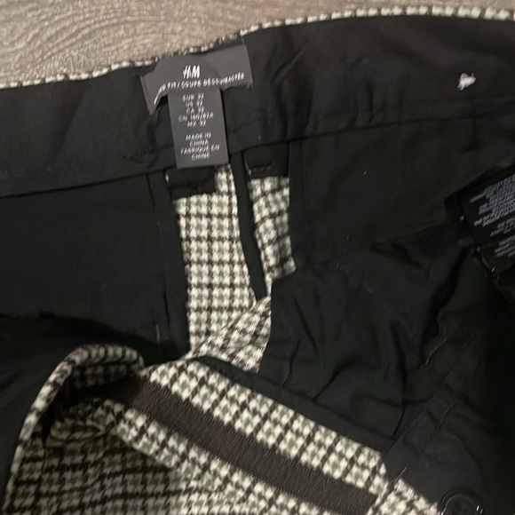 Plaid Wool Dress Pants - Picture 2 of 3